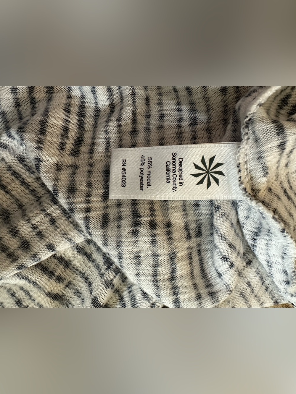 Athleta Striped Racerback Tank. - Picture 5 of 5